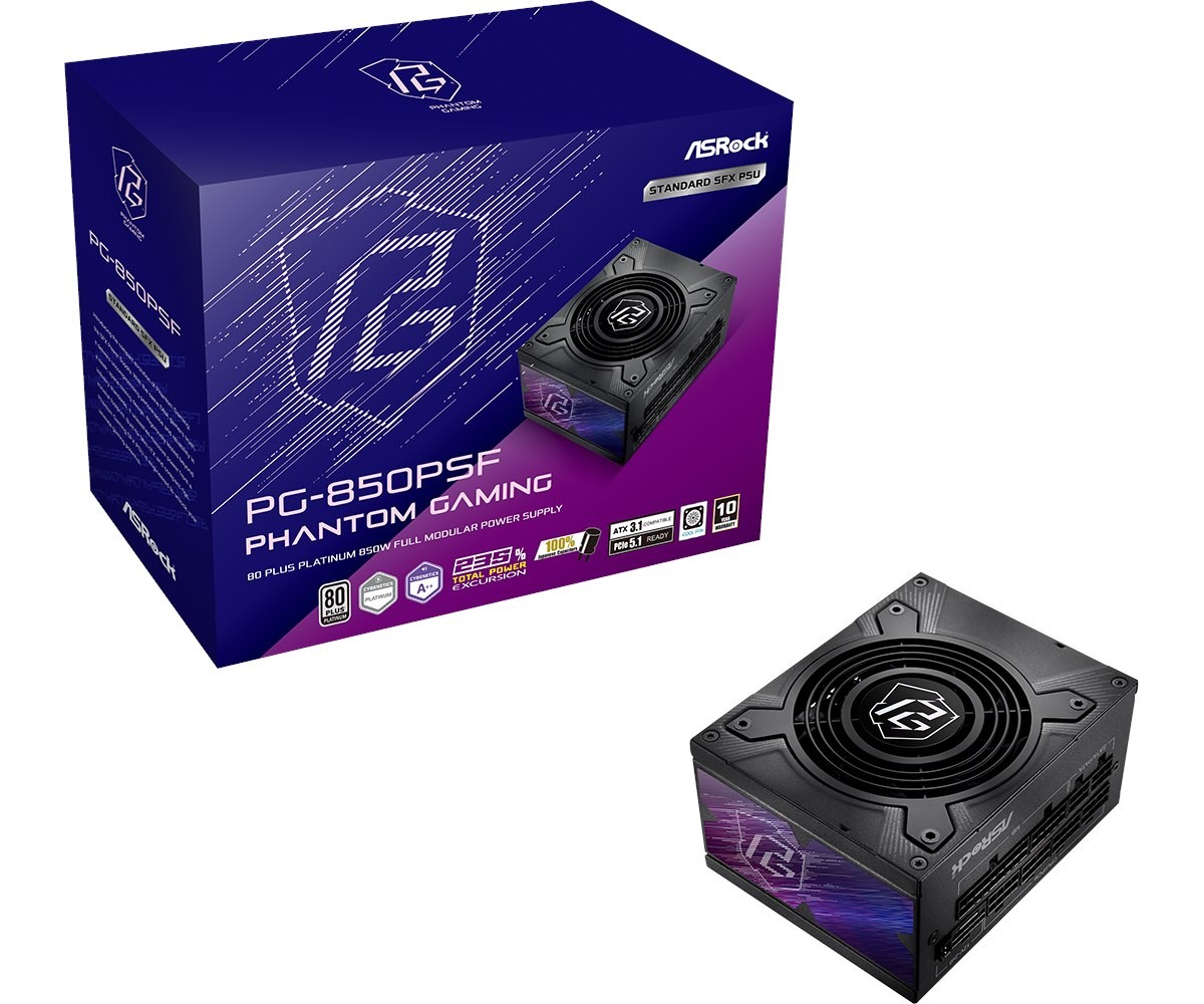 ASRock Phantom Gaming PG-850PSF - Voeding