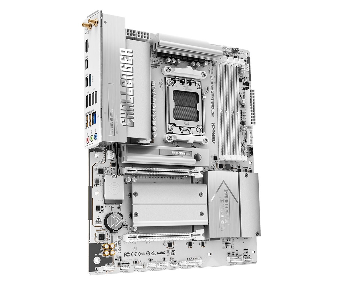 ASRock X870 Challenger WiFi White - Moederbord