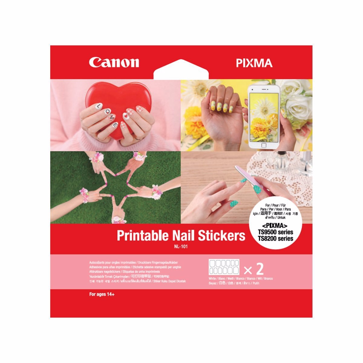 Canon Printable Nail Stickers