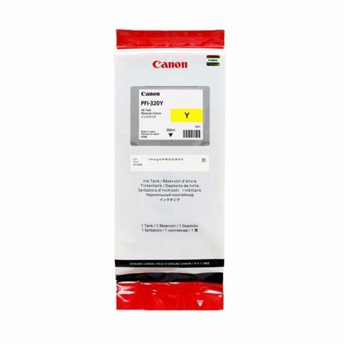 Canon PFI-320Y Original High Yield Inkjet Ink Cartridge - Yellow - 1 Pack