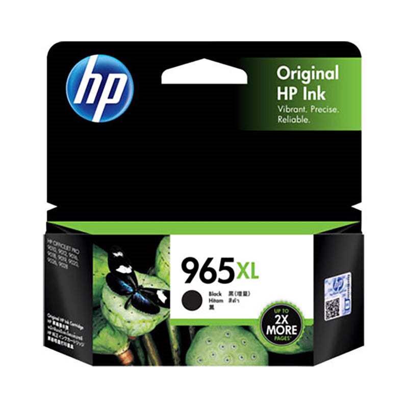 HP 965XL Original High Yield Inkjet Ink Cartridge - Black Pack