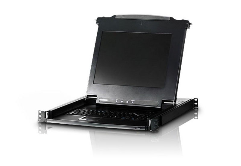 Aten 17' LCD KVM Slide Console RackMountable, Keyboard (3PL)