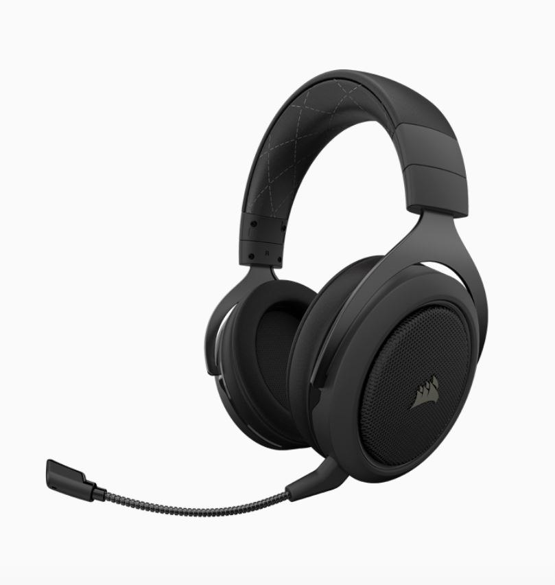 Corsair HS70 Pro Wireless Gaming Headset Carbon. 7.1 Sound, Up To 16HRS Of Playback. PC And PS4 Compatible. 2 Years Warranty