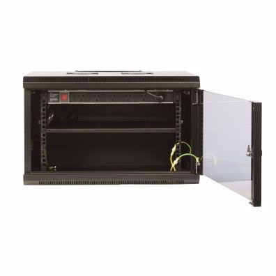 6RU w600mm x d450mm wall mount server rack