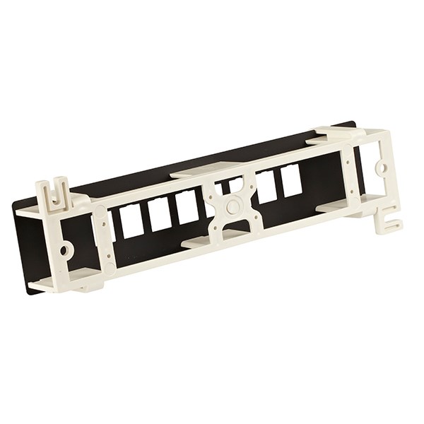 4Cabling 8 Port Unloaded Wall Mount Patch Panel