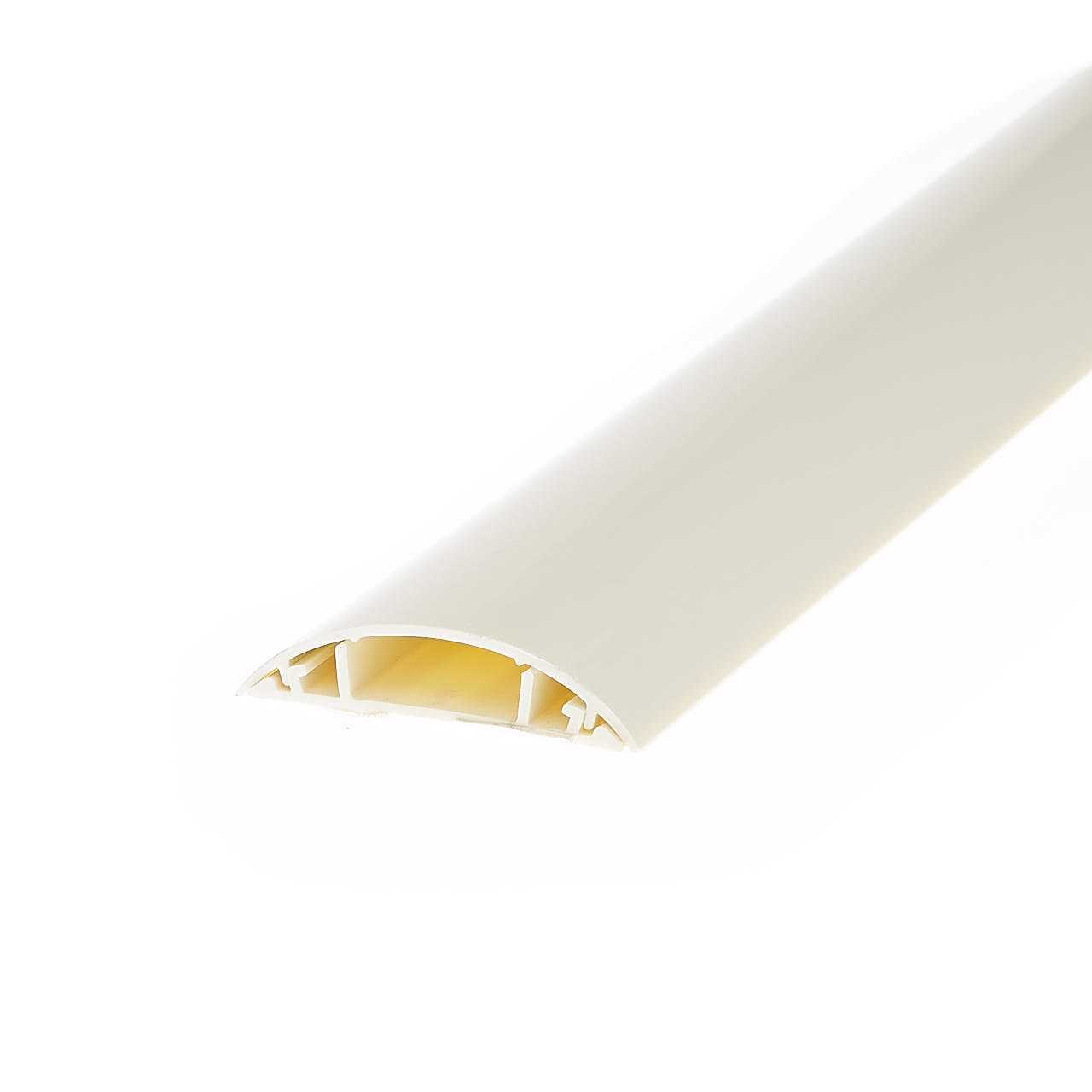 4Cabling Cable Cover - 60MM X 13MM X 2M: White