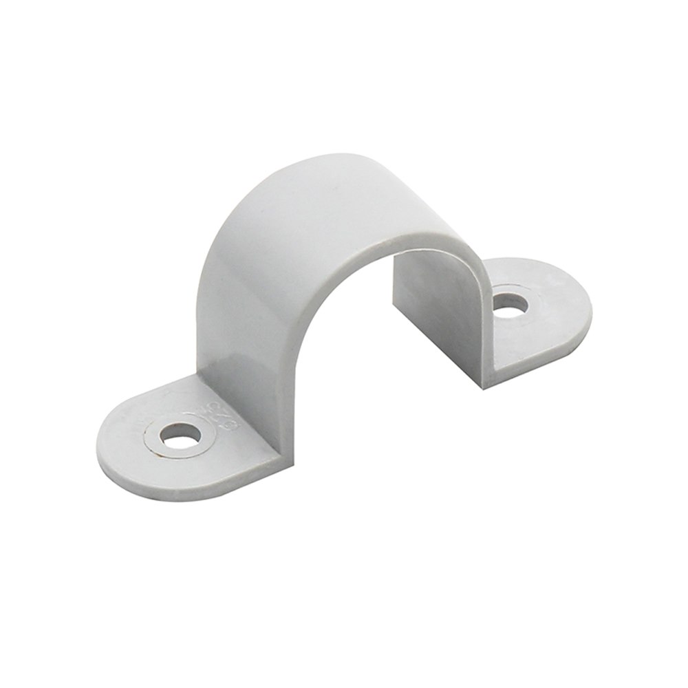 4Cabling 4C | Plastic Saddle 25MM Grey - 100 Pack