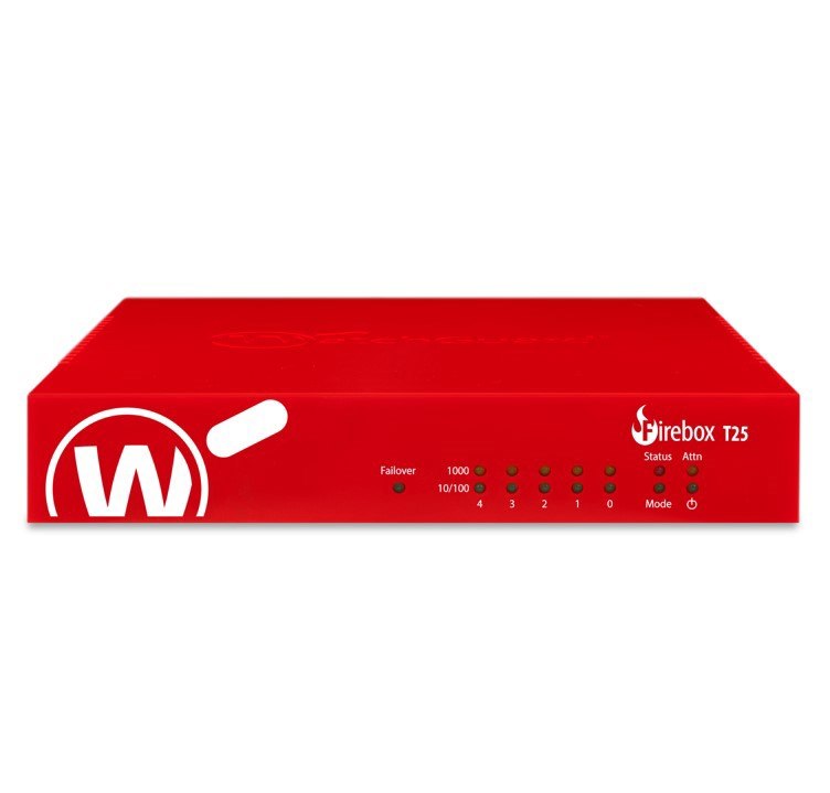 WatchGuard Firebox T25 With 5-YR Basic Security Suite