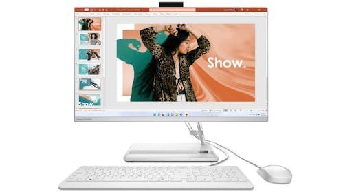 Lenovo IdeaCente Aio 3,Core I5-12450H (Up To 4.4Ghz),8GB,512GB SSD,27 FHD IPS,LAN/WiFi/BT,Win11Home