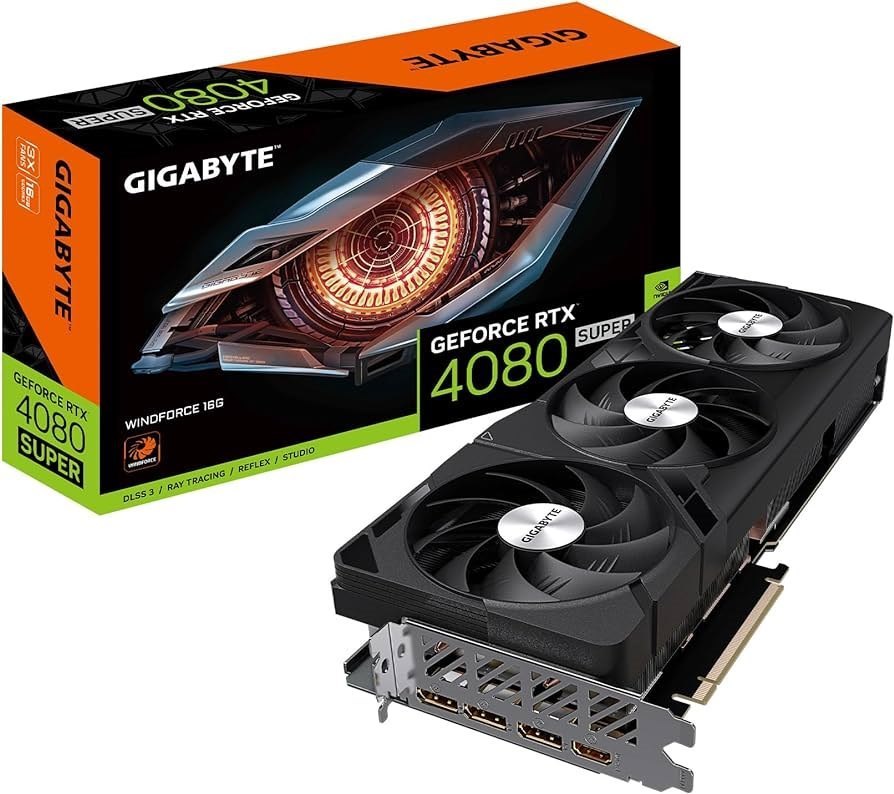 Gigabyte N408sgaming-Oc-16Gc NVidia GeForce RTX 4080 Super Gaming Oc, 16GB DDR6X, 256 Bit