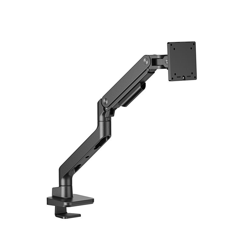 TiXX DMM01-PBL Premium Full Motion Heavy Duty Single Monitor Mount - Matte Black 20Kg Max