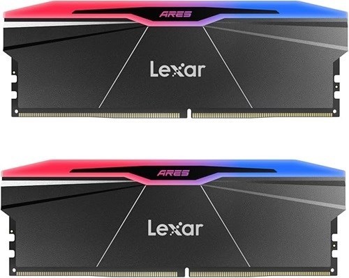 Lexar Ld5u16g60c38ag-Rgd U-Dimm DDR5 6000 32GB Kit(16Gb*2), CL38, Thor RGB White, Dual Pack