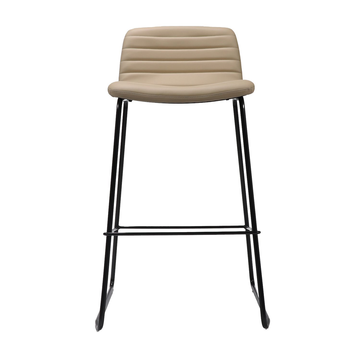 Pixel Counter Stool - Almond/Black