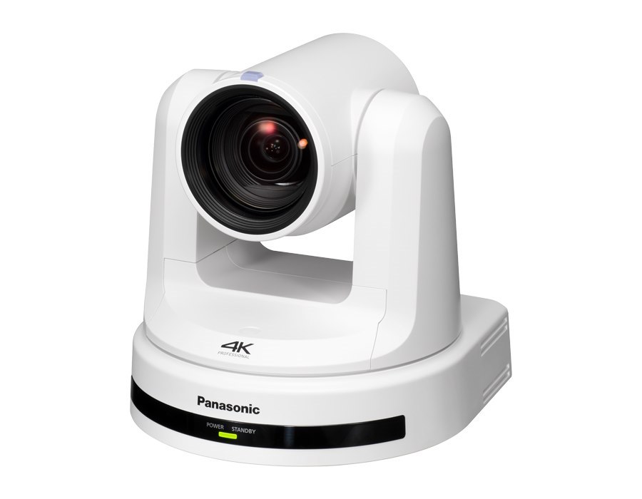 Panasonic Aw-Ue20we 4K 12X Optical Zoom Lens PTZ Camera White