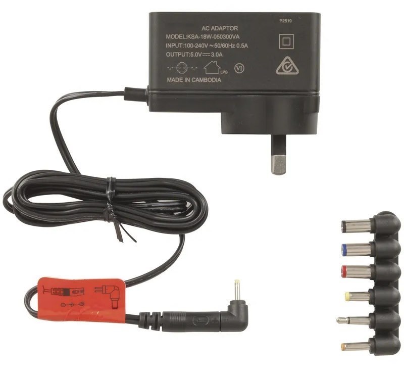 Leader Computer Universal 5V 3A Ac Adapter SC405, SC407, TBL-W230, Tbl-12Wpro, SC8, SN1, SN2, SN3, SN4