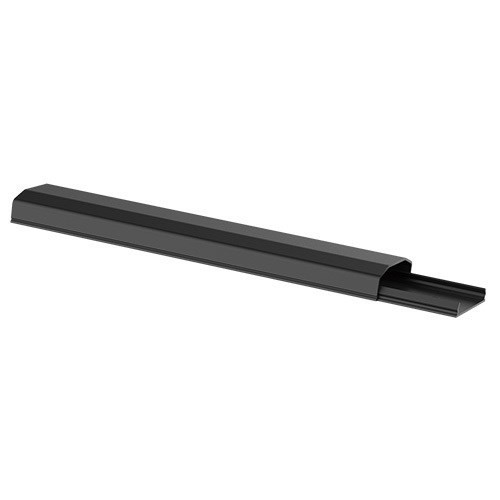 Brateck Plastic Cable Cover - 250MM Material: Polyvinyl Chloride(PVC) Dimensions 60X20X250MM - Black (LS)