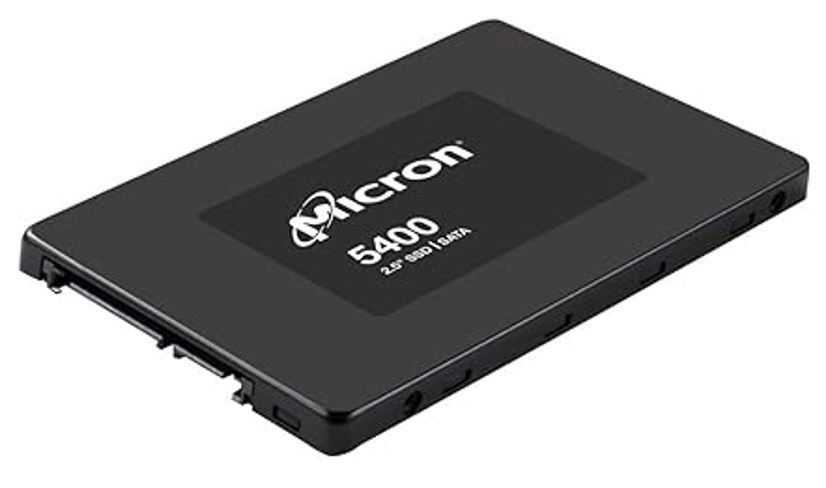 Crucial Micron 5400 Max 3.84TB 2.5' Sata Enterprise SSD 540R/520W MB/s 95K/70K Iops 24528TBW 5DWPD 3M HRS MTTF Aes 256-Bit Encryption Server Data Centre 5YRS
