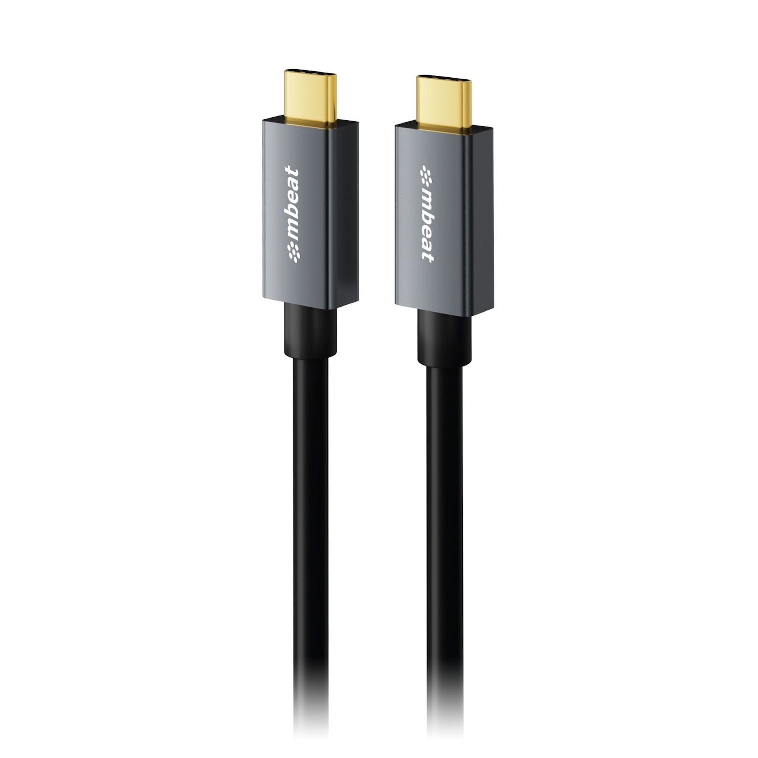 Mbeat® Tough Link 1M Usb 4.0 Usb-C Cable - Space Grey Video Resolution: Maximum 8K/60Hz Package Weight: 85G Usb-C 4.0 Product Weight: 60G