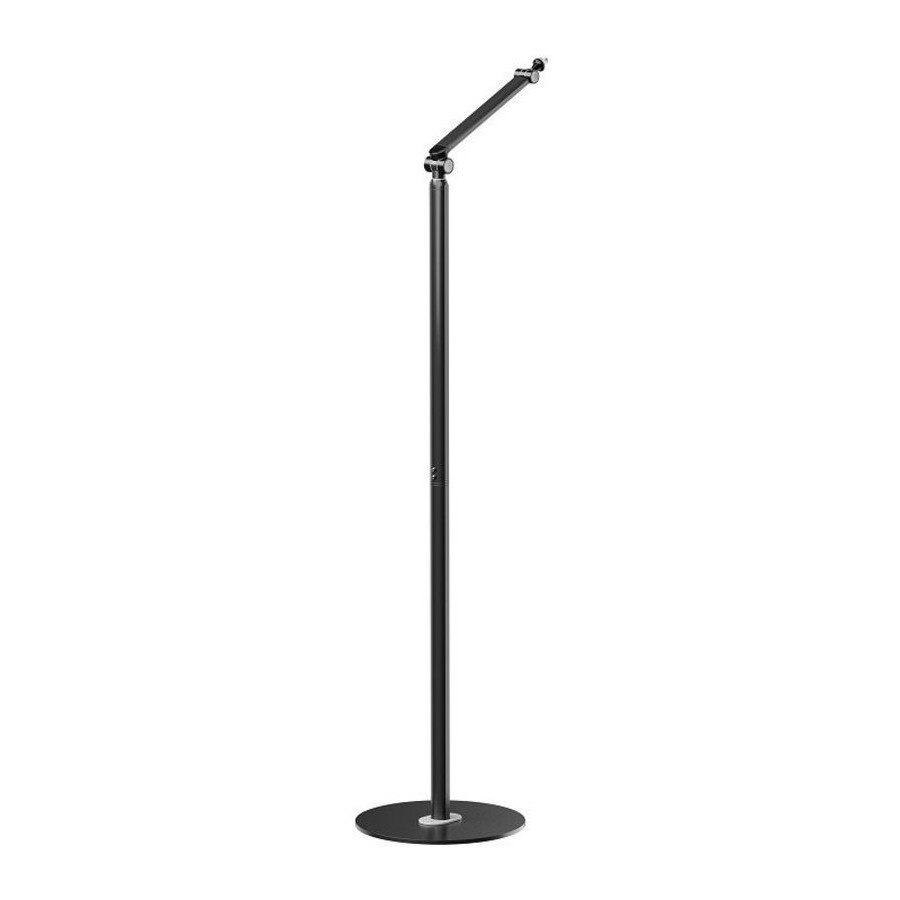 Brateck Flexible Swing-Arm Microphone Floor Stand(NEW), Weight Capacity: 1KG, Black320x320x1597mm(LS)