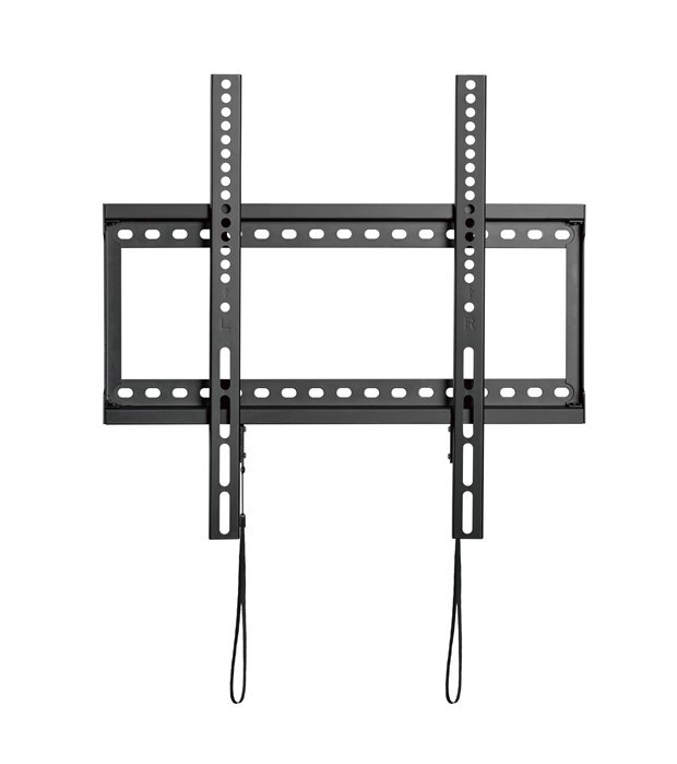 Brateck Fixed TV Wall Mount For 32'-70' Up To 75KG, Vesa Compatible: 50X50,75X75,100X100,100X150,100X200,200X200,300X200,200X400 Black (LS)