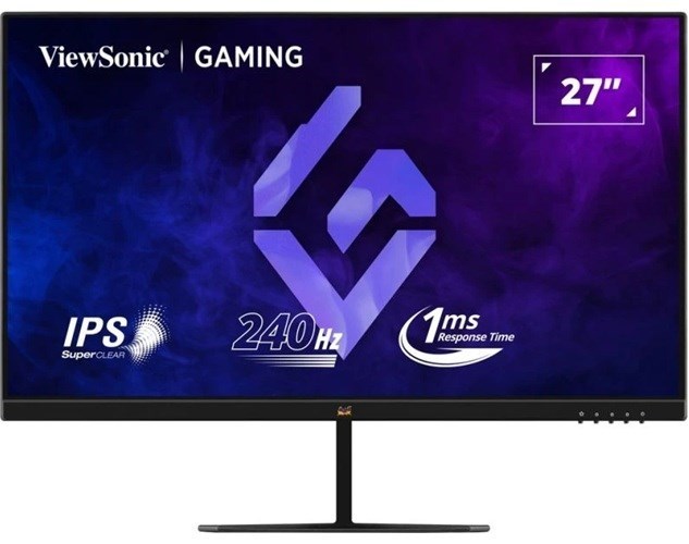 ViewSonic 27' Full HD 100Hz SuperClear Ips Panel With DisplayPort Hdmi And Vga Speakers 2W Vesa Mount Monitor