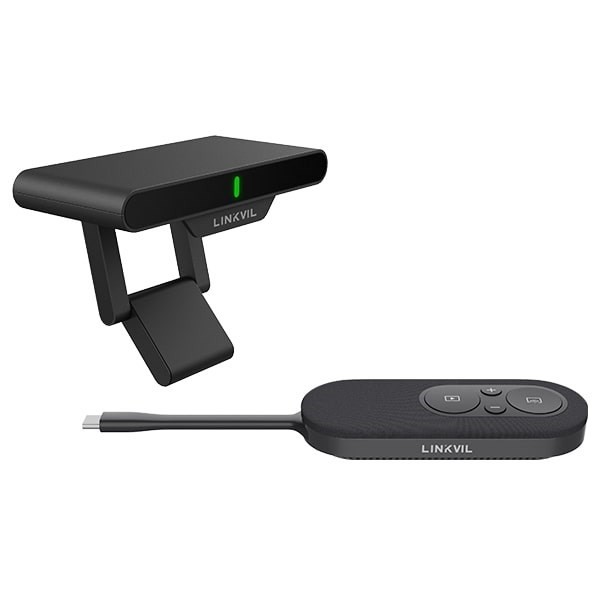 Fanvil Ca200 Wireless Conference Kit, 4K Wireless Screen-sharing,Plug&Play,Freeze Screen,Multi-device Expansion,Wireless Access