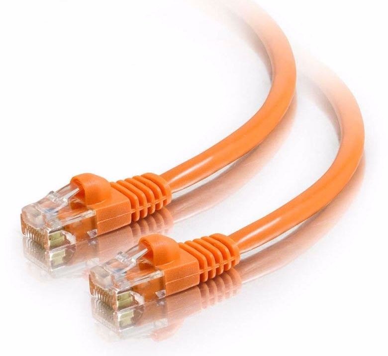 Astrotek Cat6 Cable 1M - Orange Color Premium RJ45 Ethernet Network Lan Utp Patch Cord 26Awg-Cca PVC Jacket