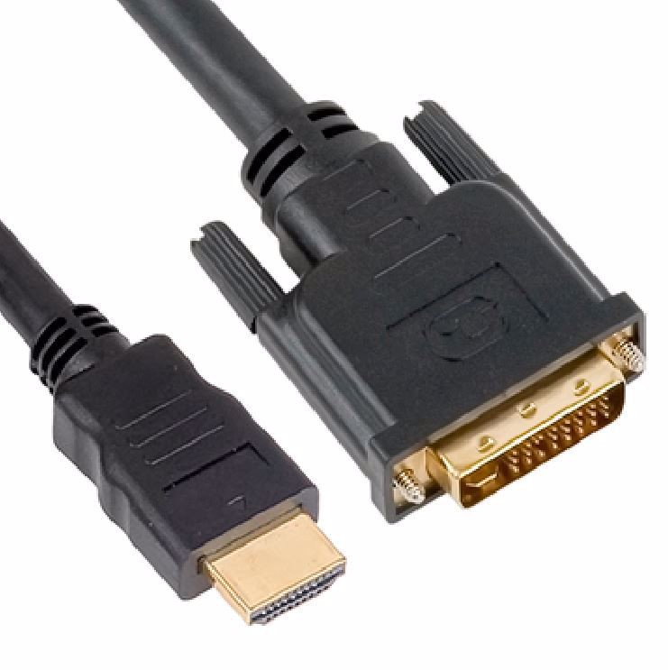 Astrotek Hdmi To Dvi-D Adapter Converter Cable 5M - Male To Male 30Awg OD6.0mm Gold Plated RoHS ~Cb8w-Rc-Hdmidvi-5