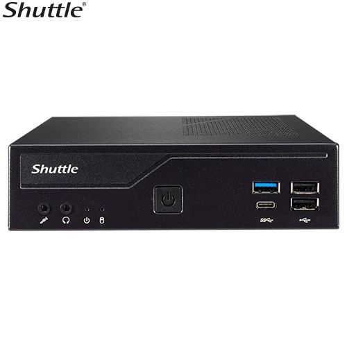 Shuttle DH610 XPC Slim 1L Barebone, H610, Lga1700, 2X DDR4 Sodimm, 1X M.2, 1X 2.5', Hdmi + 2X DP, RS232,