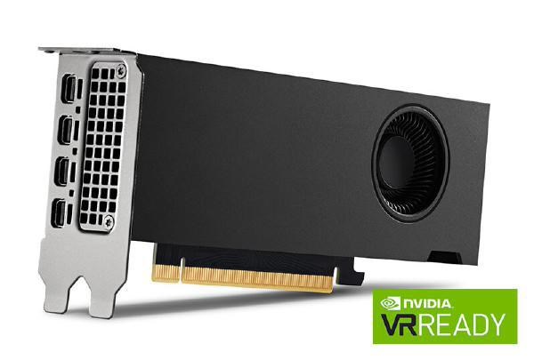 Leadtek nVidia RTX A2000 12GB Workstation Graphics Card GDDR6, Ecc, 4X Mini DP 1.4, PCIe Gen 4 X 16, 70W, Low Profile Dual Slot, VR Ready, Ray Tracing