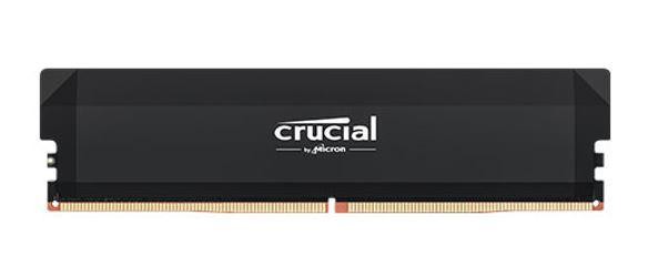 Crucial Pro 16GB (1x16GB) DDR5 Udimm 6400MHz CL32 Black Heat Spreader Support Intel XMP Amd Ryzen Desktop PC Gaming Memory