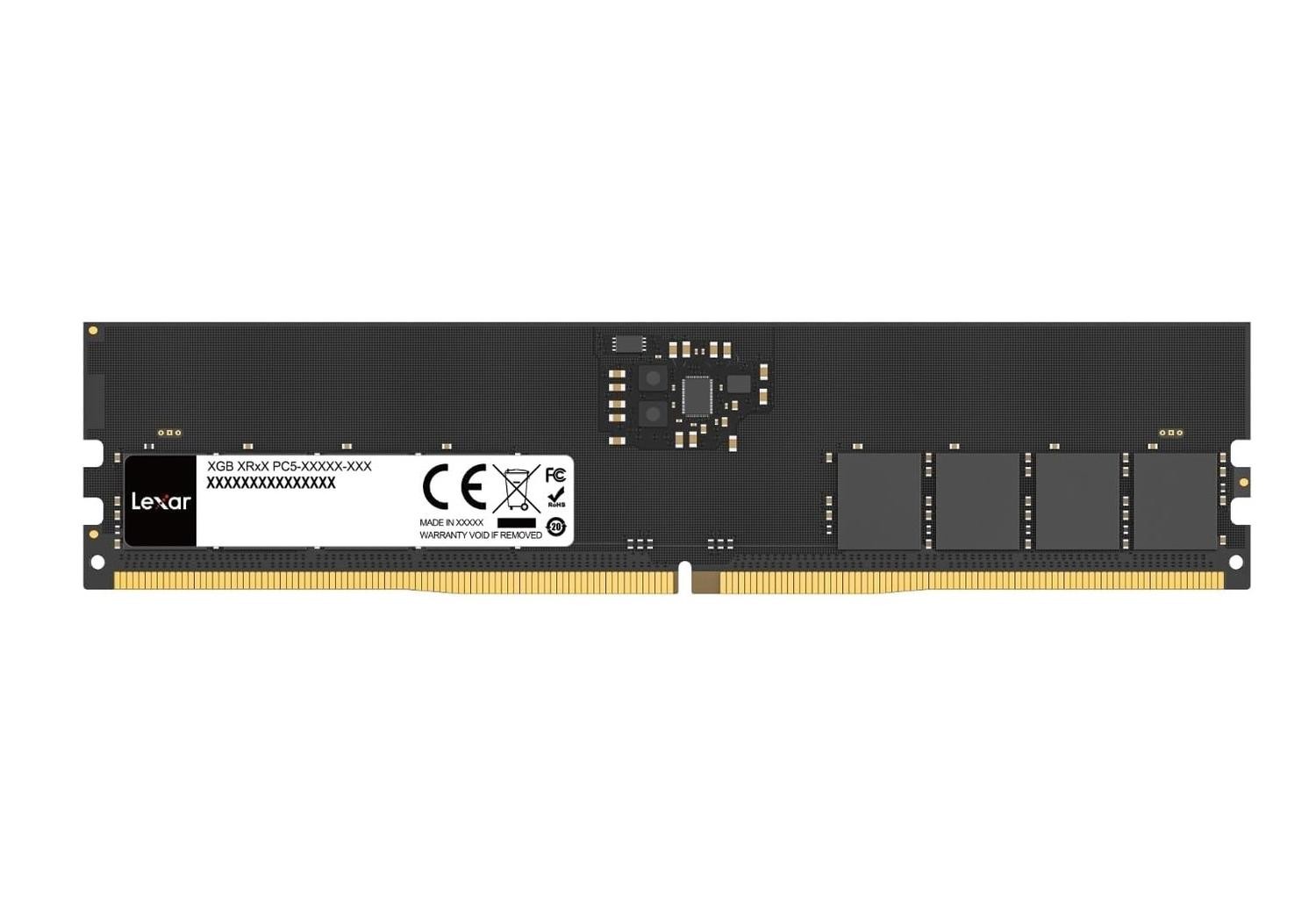 Lexar Ld5u16g56c46st-Bgs DDR5 Udimm 16 GB 5600 MT/s 1.1V CL46 Ecc
