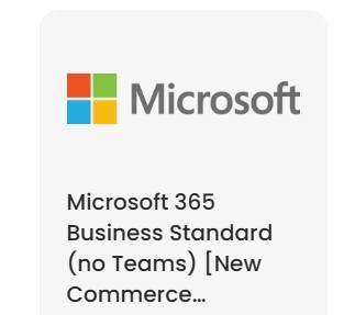 Microsoft Nce Microsoft 365 Business Standard (No Teams) Monthly Commit