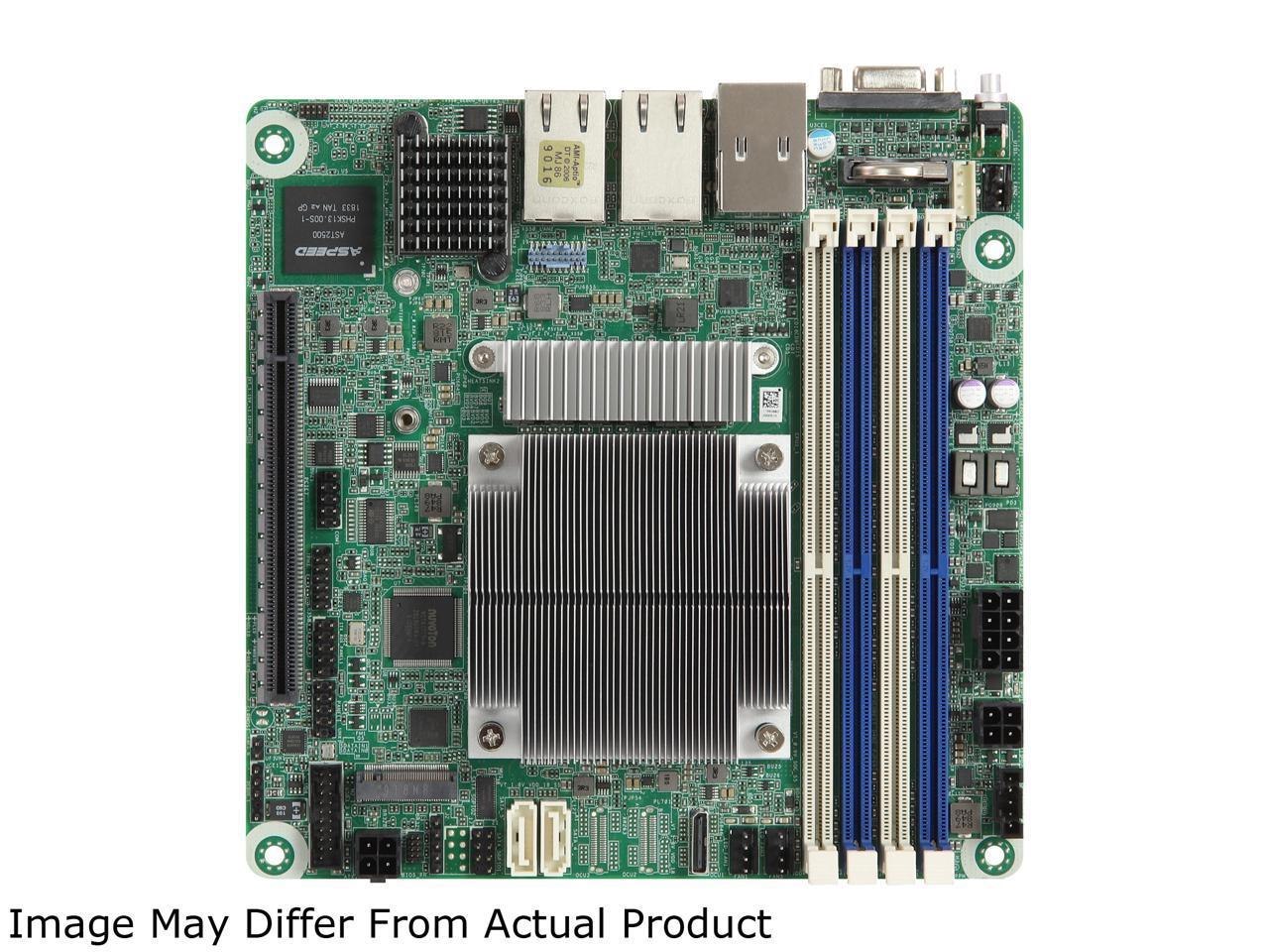 AsRock Rack Epyc3251d4i-2T Mini-ITX Server Motherboard Amd Epyc 3251 SoC 8 Cores Dual 10 Glan