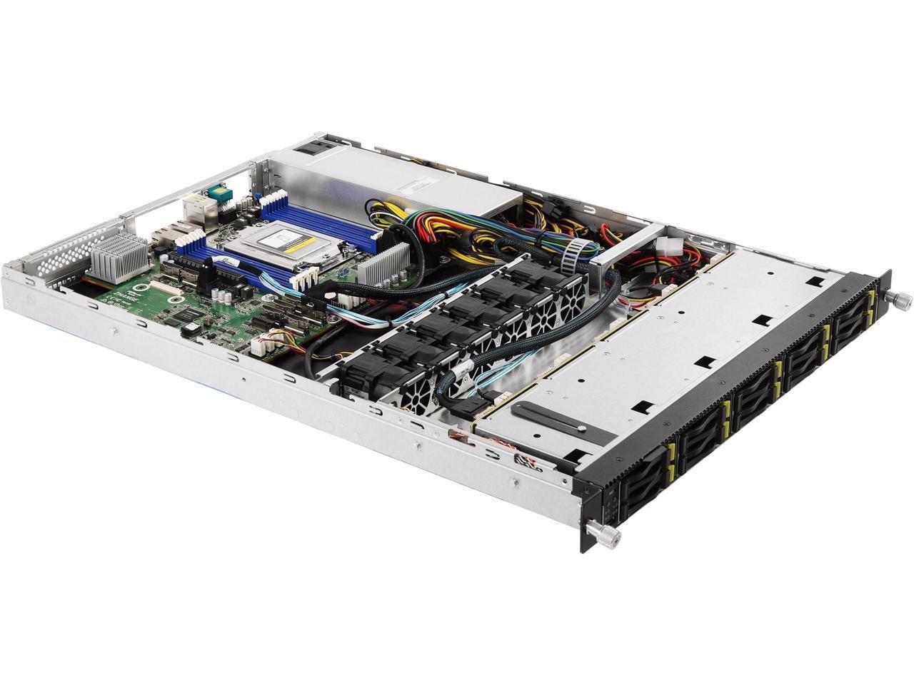 Asrock Rack 1U10e-Rome/2T 1U Rackmount Server Barebone Singal Socket SP3 (Lga4094) Amd Epyc 7002 Series Nvme Storage