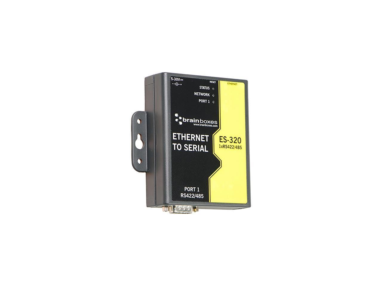 Brainboxes 1 Port RS422/485 Ethernet To Serial Adapter Es-320