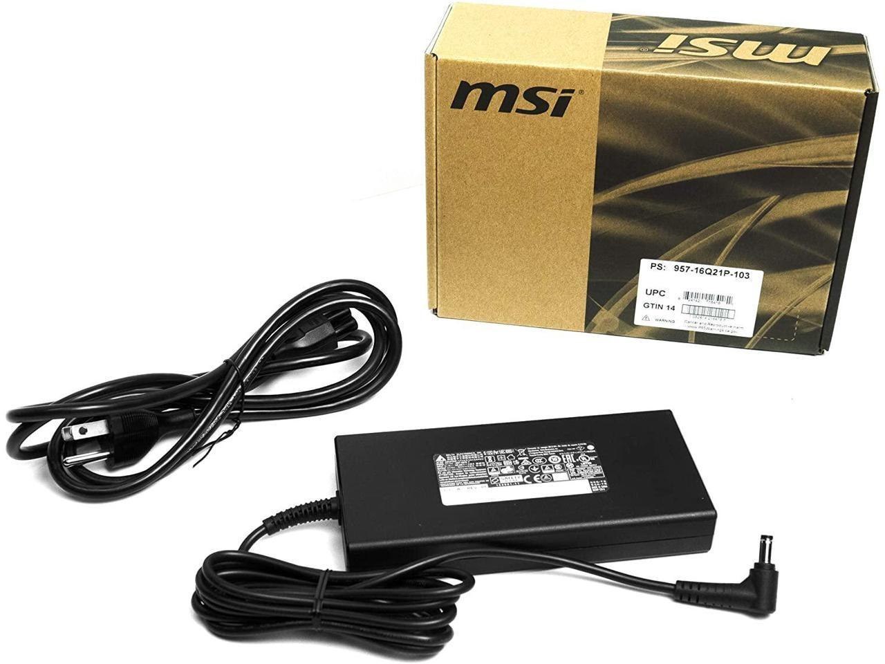 Msi - 16Q21P103 - Msi - Power Adapter - Ac 110/120 V - 180 Watt - For GS63 8RD