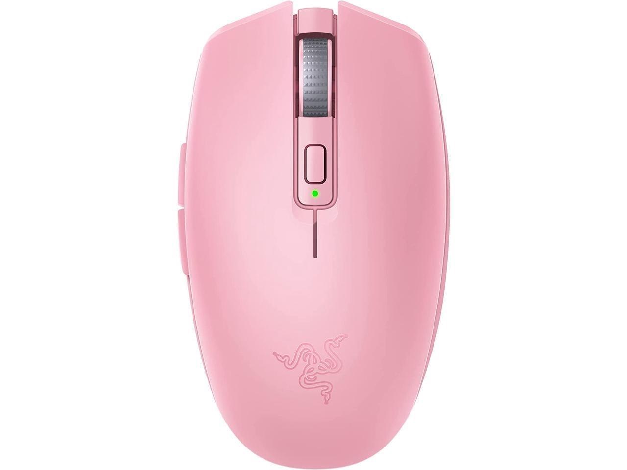 Razer Orochi V2 - Wireless Gaming Mouse - Ultra Lightweight - 2 Wireless Modes - Up To 950 Hours Of Battery Life - Mechanical Mouse Switches - 5G Advanced 18K Dpi Optical Sensor – Quartz Pink