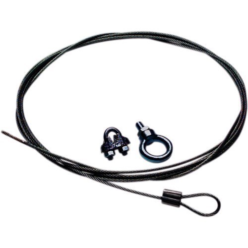 Bogen Black 10 Foot Cable And Clamp
