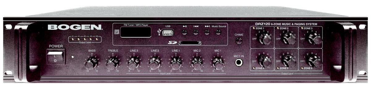 Bogen 6 Zone Music And Paging System