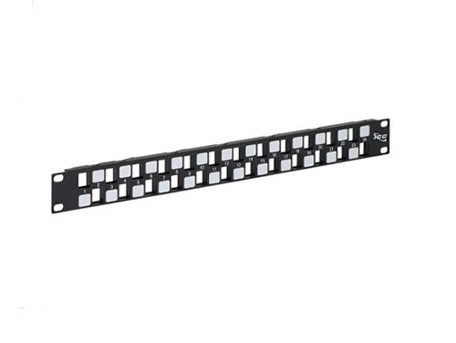 Icc Patch Panel- Blank- Ez- 24-Port- 1 RMS