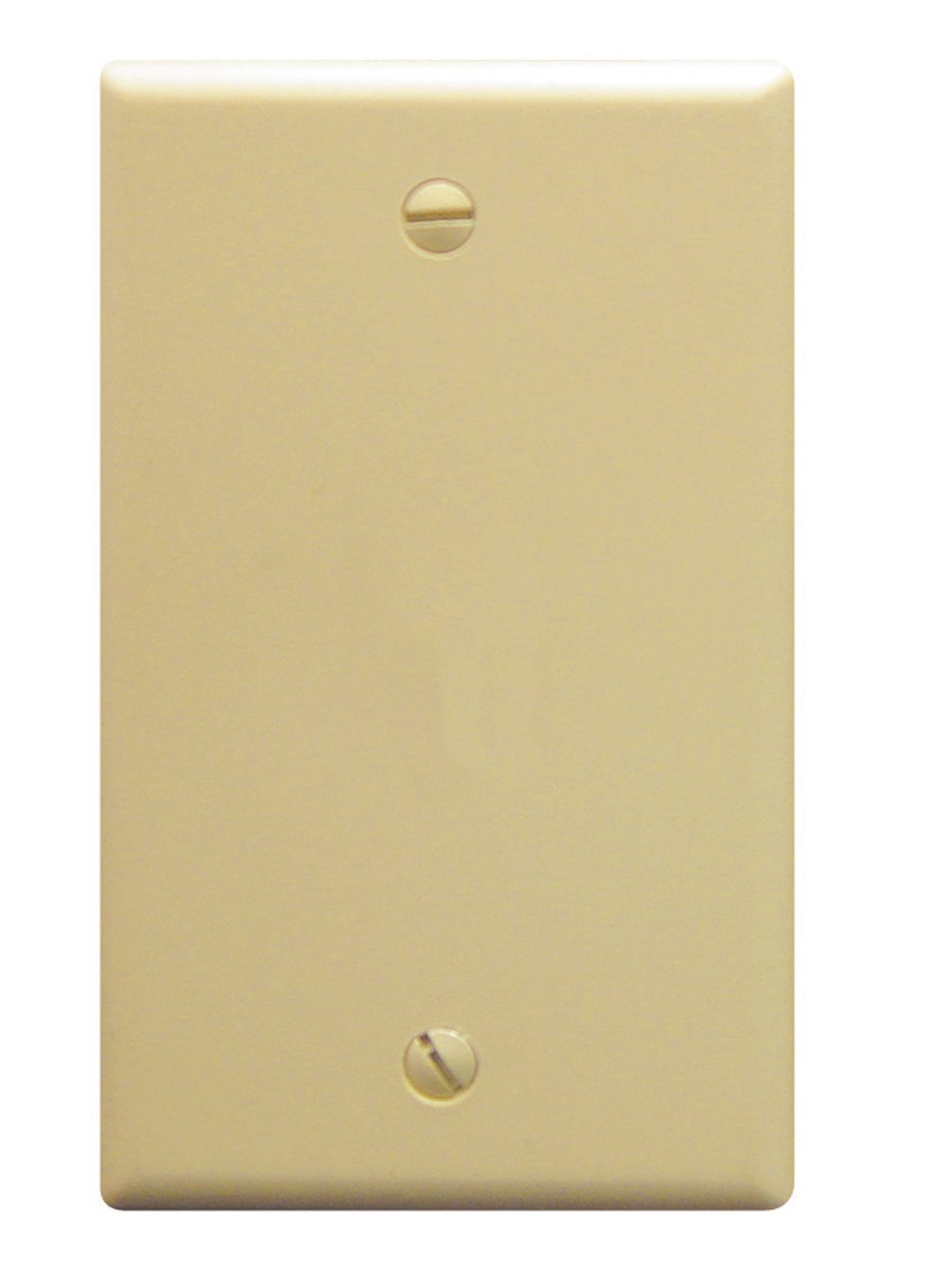 Icc Flush Wall Plate Blank Ivory