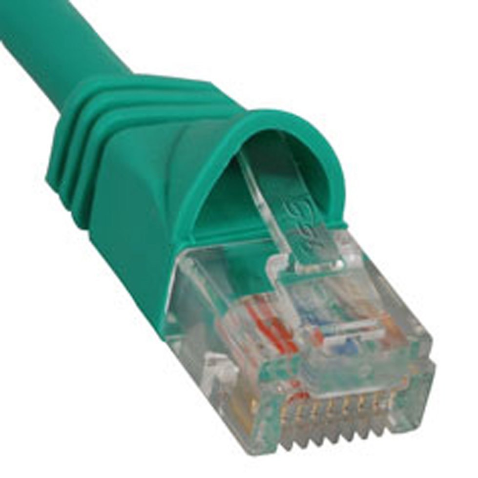 Icc Patch Cord- Cat 5E- Molded Boot- 1' GN