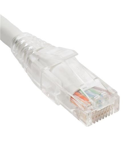Icc Patch Cord Cat6 Clear Boot 5' White