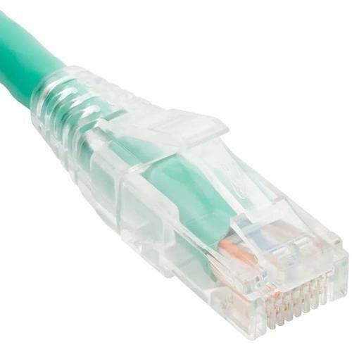 Icc Patch Cord- Cat 6- Clear Boot- 7' Green