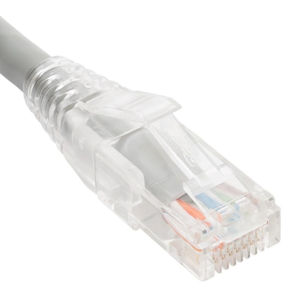 Icc Patch Cord Cat6 Clear Boot 10' Gray