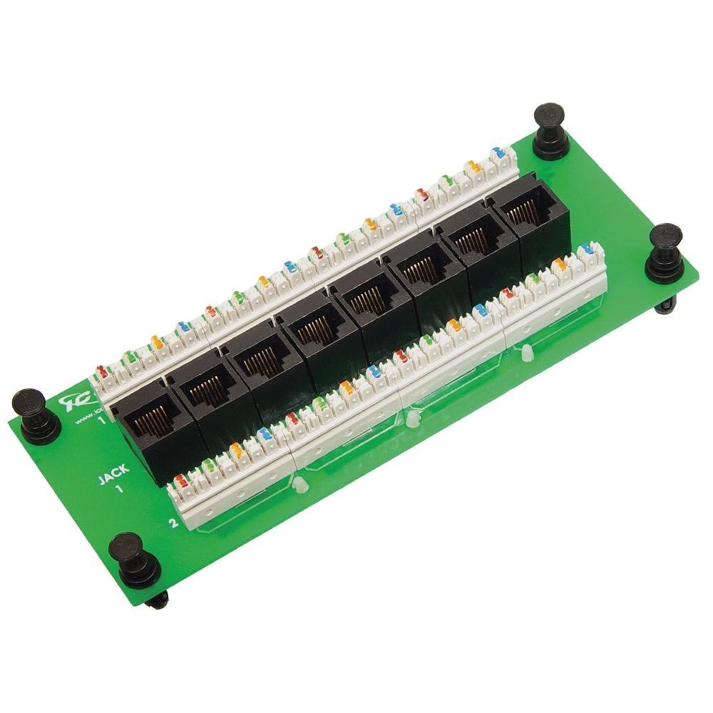 Icc Compact Module- Cat 6 Data- 8-Port