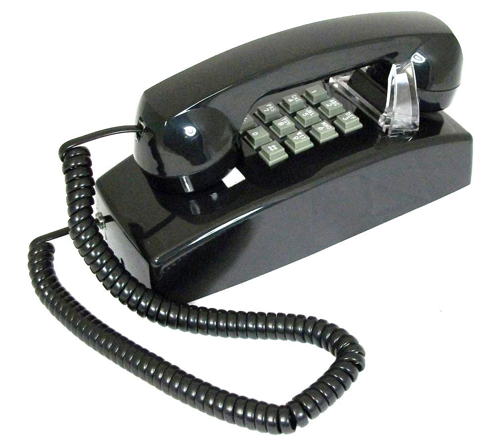 Cortelco 255400-Vba-20Md Wall ValueLine Black