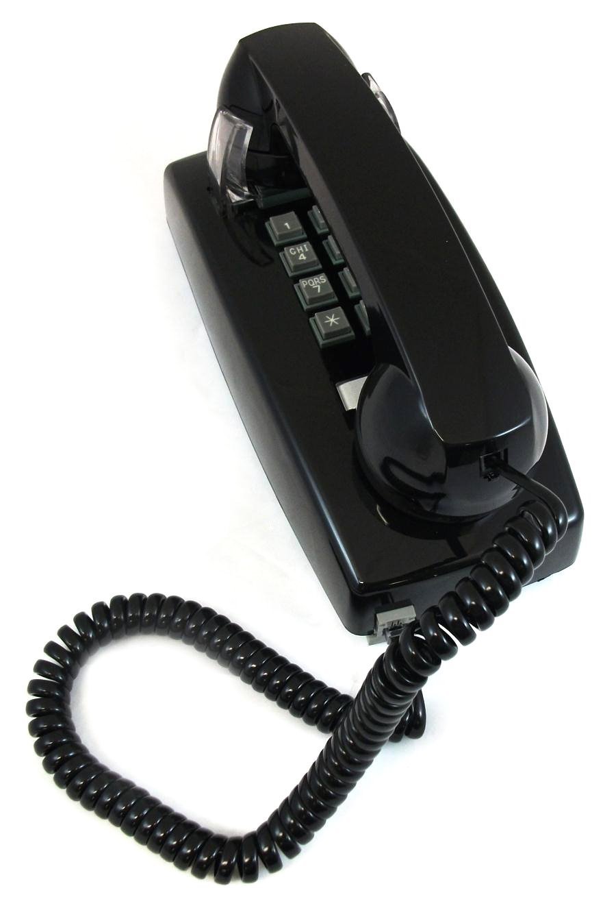 Cortelco 255400-Vba-20M Wall W/ Volume Black