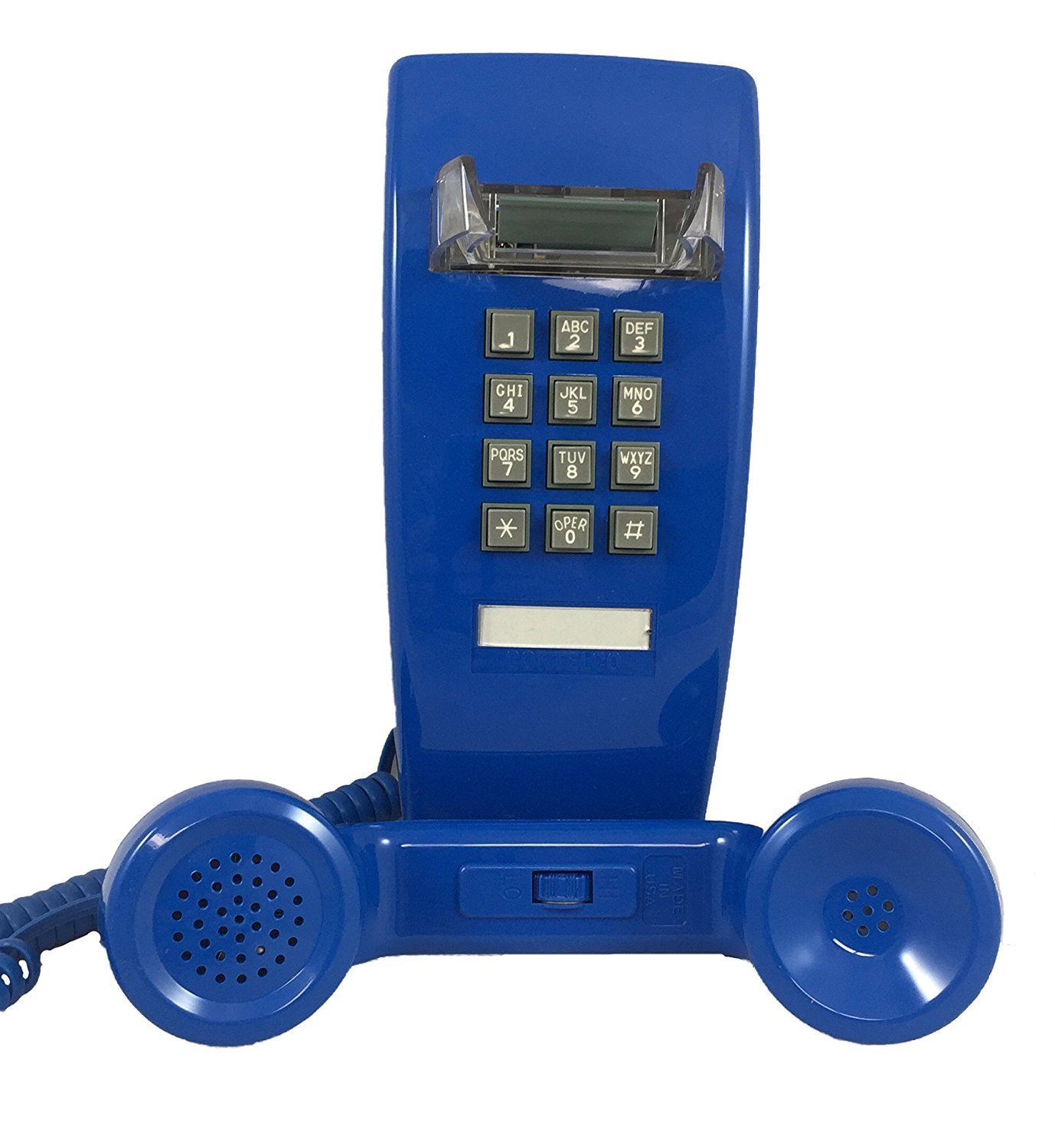 Cortelco 255412-Vba-20M Wall W/ Volume Blue